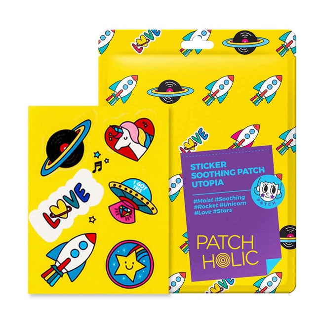 PATCH HOLIC Sticker Soothing Patch kojące płatki do naklejania Utopia 12g