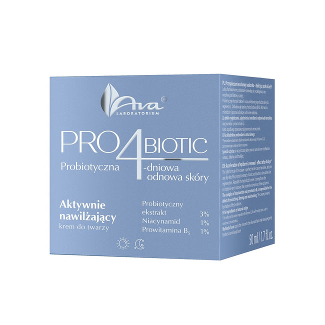 Ava Laboratorium Pro4Biotic aktywnie nawilżający krem do twarzy 50ml