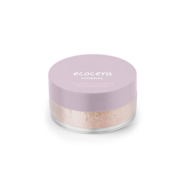 Ecocera Sypki podkład mineralny kryjący chłodny