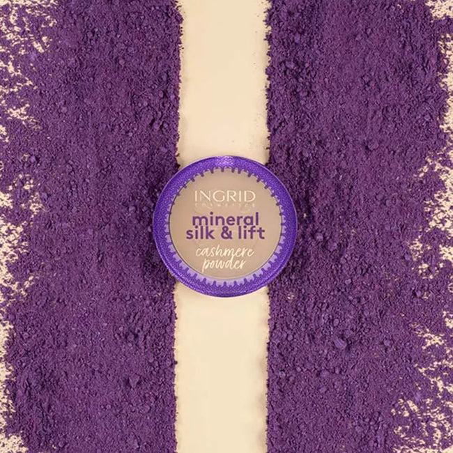 Ingrid Mineral Silk & Lift puder prasowany z minerałami