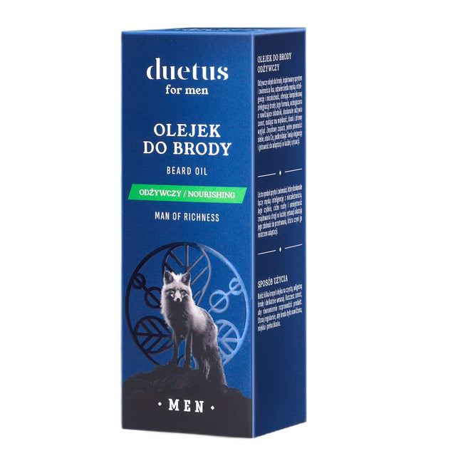 Duetus For Men odżywczy olejek do brody 30ml