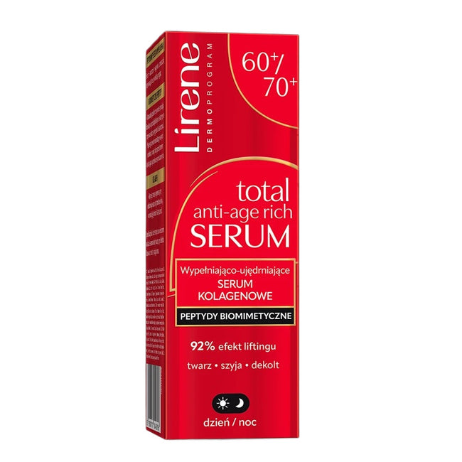 Lirene Wypełniająco-ujędrniające serum kolagenowe 60/70+ 30ml