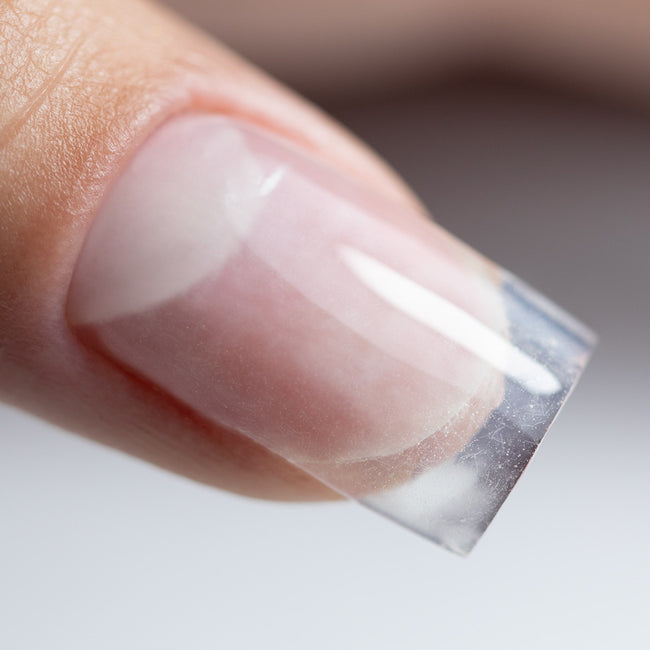 MollyLac Fiber Rubber Base baza kauczukowa z włóknami do manicure i pedicure Clear 10g