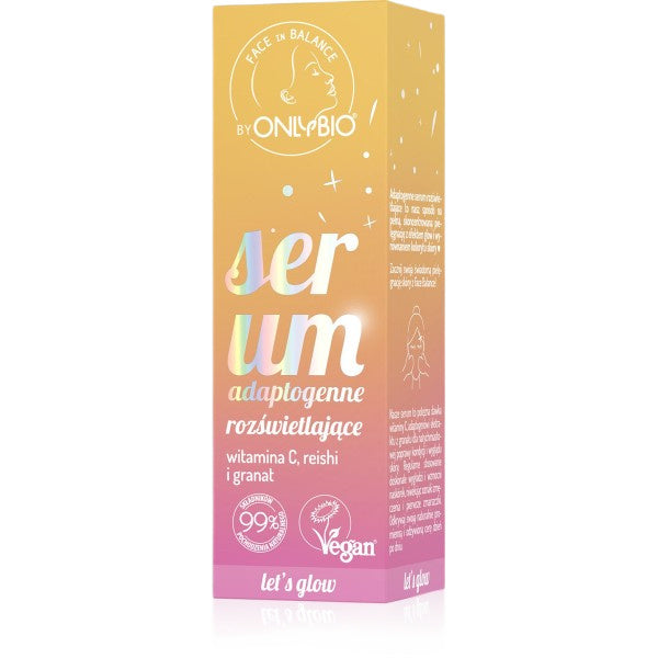 OnlyBio Face in Balance serum adaptogenne rozświetlające 30ml