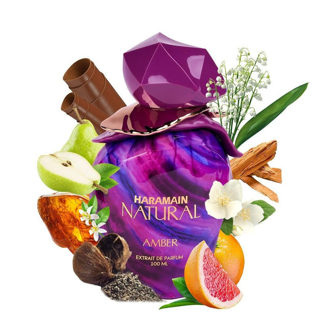 Al Haramain Natural Amber ekstrakt perfum spray