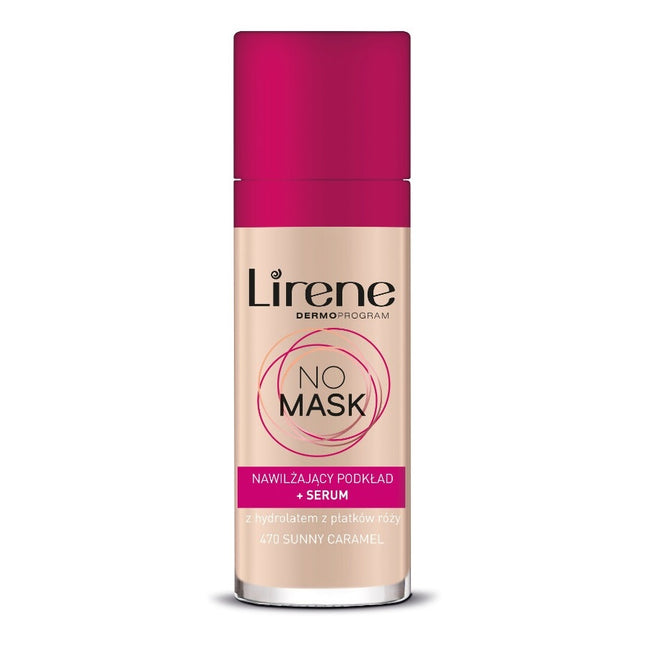 Lirene No Mask nawilżający podkład + serum