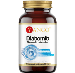 Yango Diatomit okrzemki naturalne suplement diety 90 kapsułek