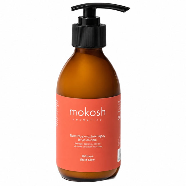 Mokosh Nawilżająco-rozświetlający lotion do ciała Hibiskus 200ml