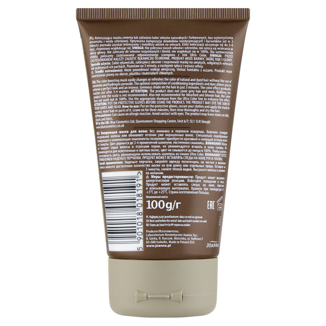 Joanna Ultra Color maska koloryzująca odcienie brązu 100g