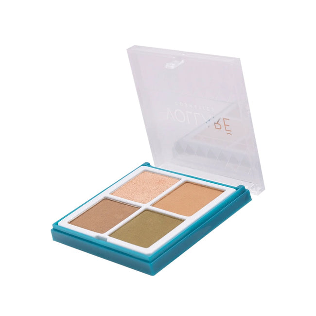 Vollare Crystal Clear paleta cieni do powiek