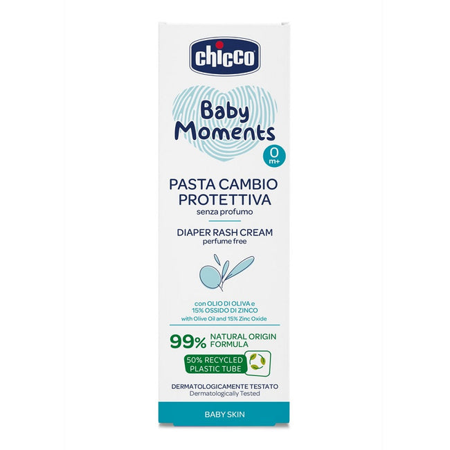 Chicco Baby Moments bezzapachowy krem na wysypkę pieluszkową 0m+ 100ml