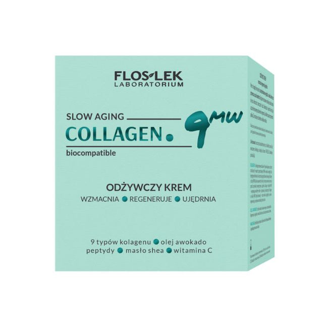 Floslek Collagen.9MW odżywczy krem do twarzy 50ml