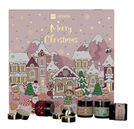 HiSkin Kalendarz adwentowy ze świątecznymi świecami