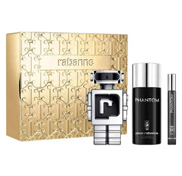 Paco Rabanne Phantom zestaw woda toaletowa spray 100ml + dezodorant spray 150ml + woda toaletowa spray 10ml