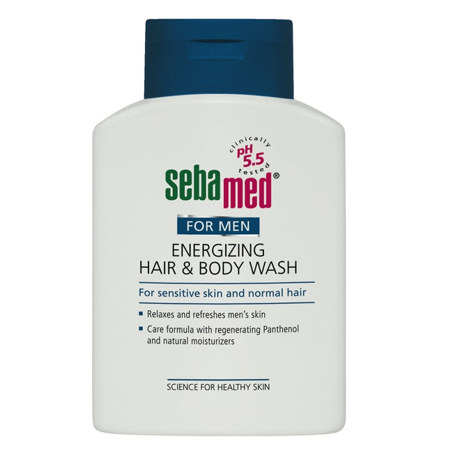Sebamed For Men Energizing Hair & Body Wash żel do mycia ciała i włosów dla mężczyzn 200ml