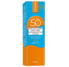 Lirene Sun nawilżający ochronny krem do twarzy SPF50 40ml