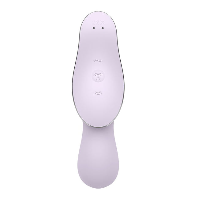 Satisfyer Curvy Trinity 2 stymulator łechtaczki z wibracjami Violet