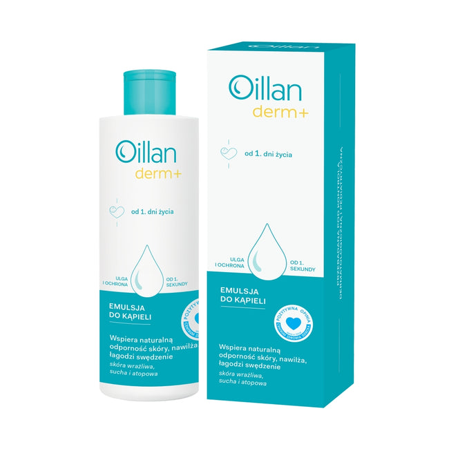 Oillan Derm+ emulsja do kąpieli 200ml