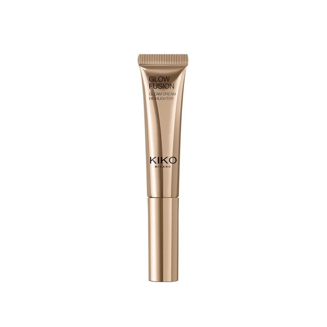 KIKO Milano Glow Fusion Gleam Dream Highlighter rozświetlacz do twarzy w płynie z aplikatorem gąbkowym