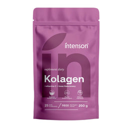 Intenson Kolagen + Witamina C + Kwas Hialuronowy suplement diety 250g