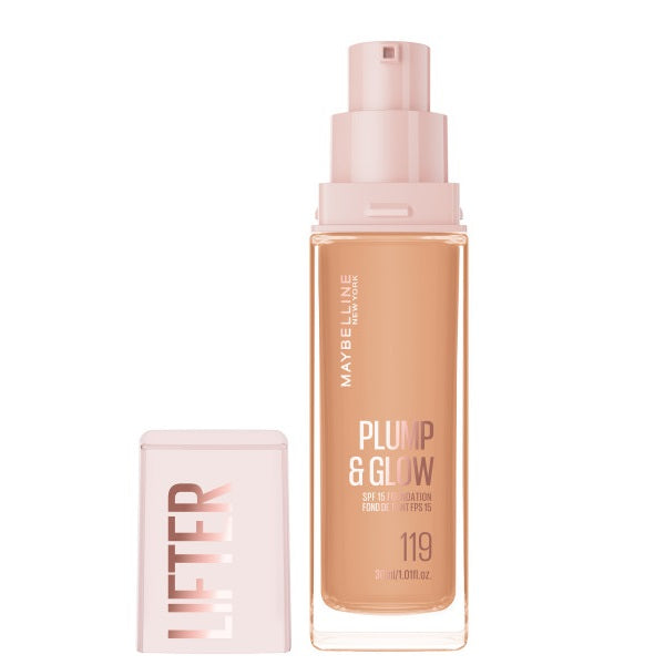 Maybelline Lifter Plump & Glow podkład rozświetlający