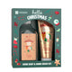 HiSkin Hello Christmas Słodka Czekolada zestaw krem do rąk 60ml + mydło do rąk 200ml