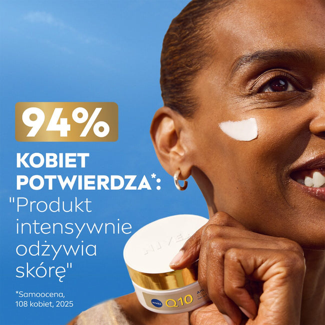 Nivea Q10 Przeciwzmarszczkowy Ekspert Kolagenu masełko do twarzy na dzień i noc 50ml