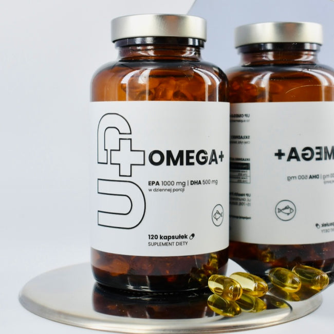 UP Health Pharma Omega+ UP omega suplement diety 120 kapsułek