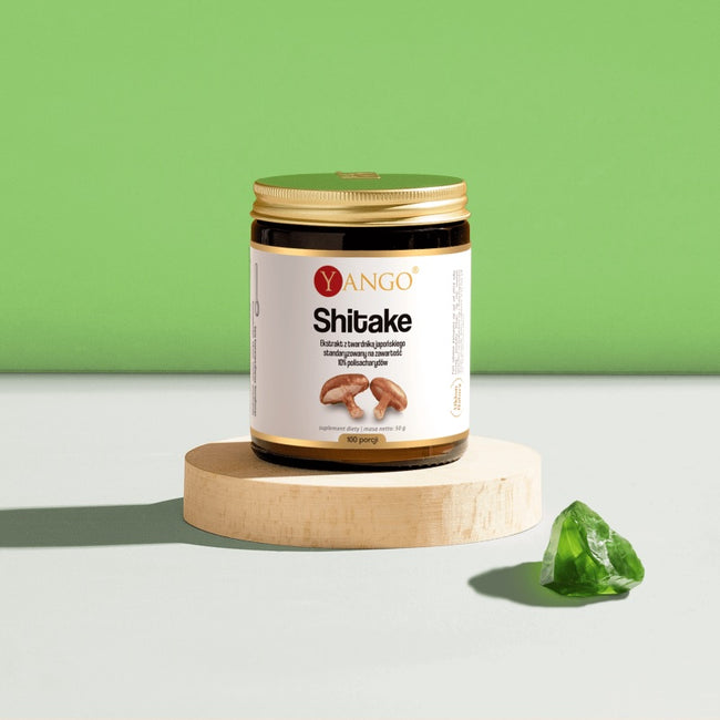 Yango Shitake ekstrakt 10% polisacharydów suplement diety 50g
