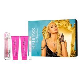 Paris Hilton Heiress zestaw woda perfumowana spray 100ml + woda perfumowana spray 10ml + balsam do ciała 90ml + żel pod prysznic 90ml
