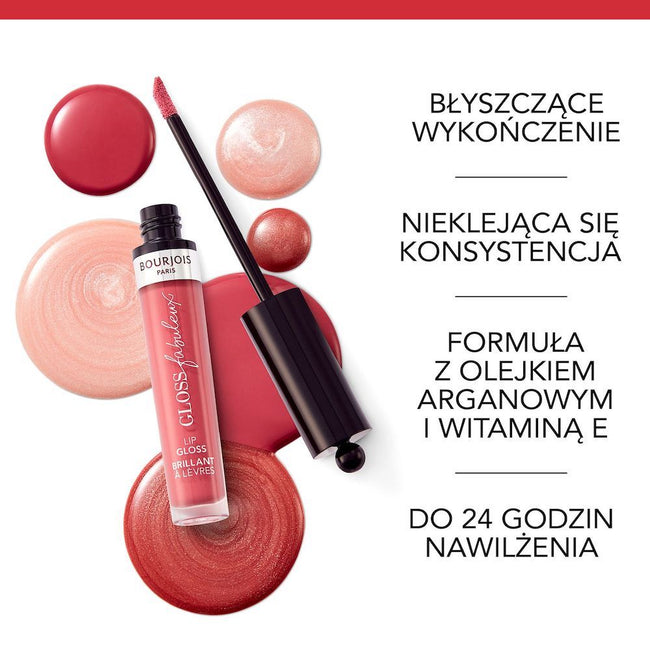 Bourjois Fabuleux Gloss nawilżający błyszczyk do ust