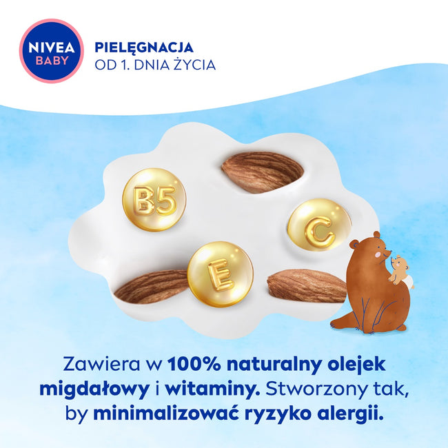 Nivea Baby mleczko nawilżające delikatna pielęgnacja 500ml
