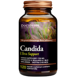 Doctor Life Candida Ultra Support suplement diety 120 kapsułek