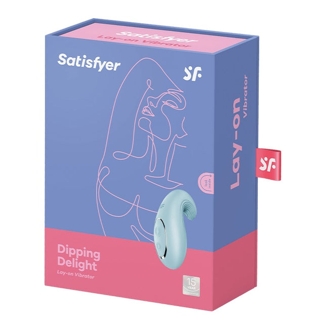 Satisfyer Dipping Delight stymulator łechtaczki Light Blue