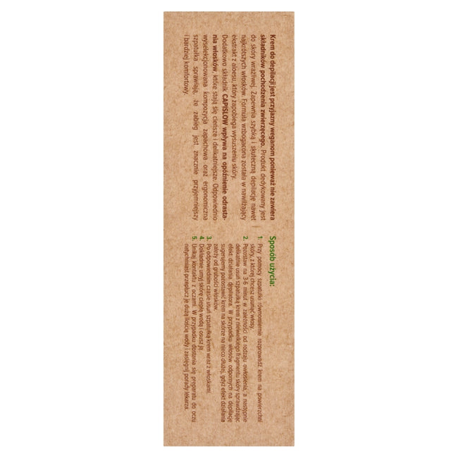 Joanna Sensual Vegan krem do depilacji ciała 100g