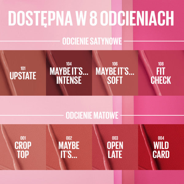 Maybelline Serum Lipstick szminka do ust