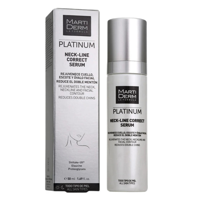Martiderm Platinum Neck-Line Correct Serum ujędrniające serum do dekoltu i konturu twarzy 50ml