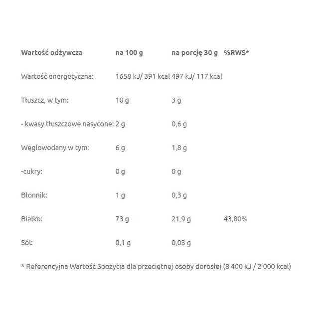 Intenson Vegan Protein o smaku waniliowym 600g