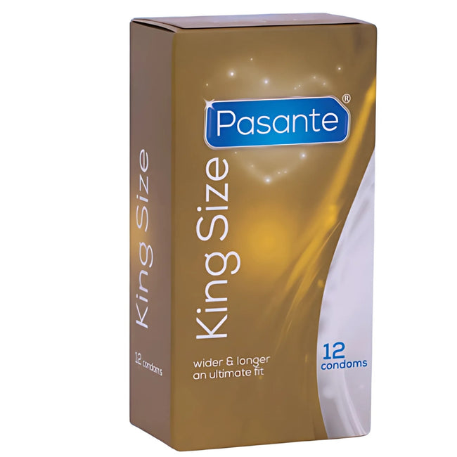 Pasante King Size prezerwatywy dłuższe i szersze 12szt