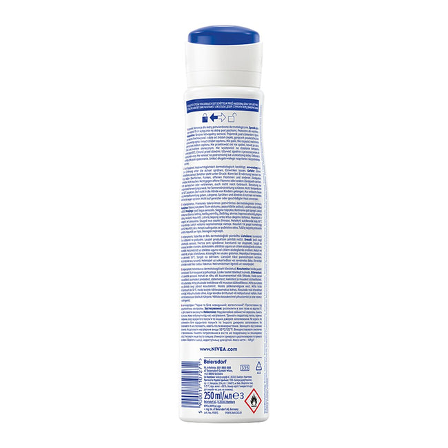Nivea Black&White Invisible Authentic antyperspirant spray 250ml