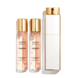 Chanel Coco Mademoiselle Intense woda perfumowana spray z wymiennym wkładem 3x7ml