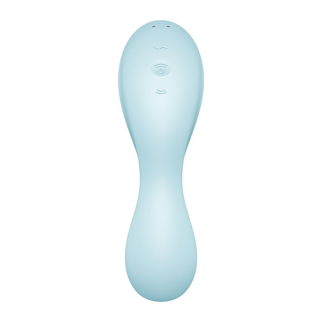 Satisfyer Curvy Trinity 5+ stymulator łechtaczki z wibracjami Blue