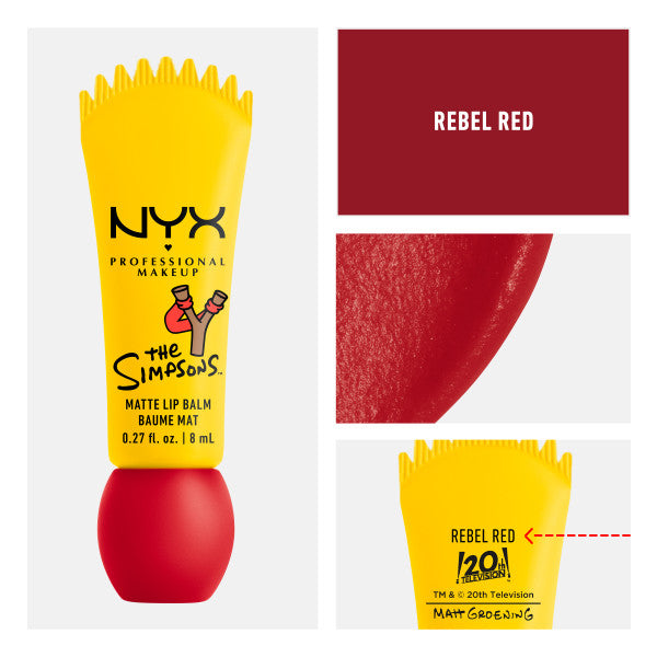 NYX Professional MakeUp Simpson Smushy matowy balsam do ust