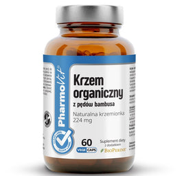 Pharmovit Krzem organiczny z pędów bambusa suplement diety 60 kapsułek