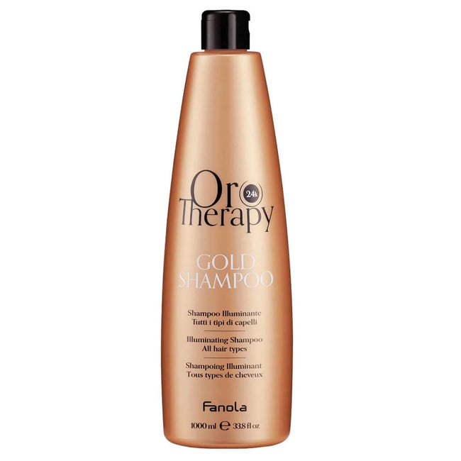 Fanola Oro Therapy Gold Shampoo rozświetlający szampon do włosów 1000ml
