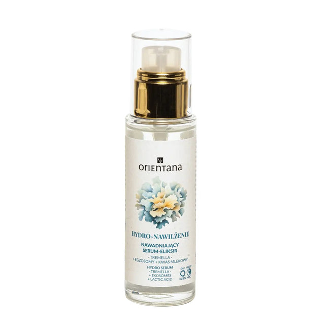 ORIENTANA Hydro-Nawilżenie nawadniające serum-eliksir Tremella Egzosomy Kwas Mlekowy 30ml