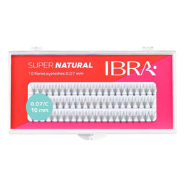 Ibra Super Natural kępki sztucznych rzęs 0.07 C-10mm