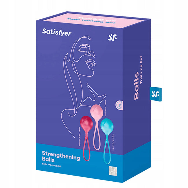 Satisfyer Strengthening Balls zestaw kulek gejszy 3szt