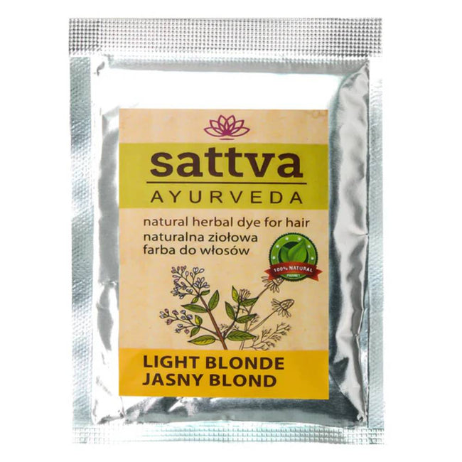 Sattva Natural Herbal Dye for Hair naturalna ziołowa farba do włosów 10g