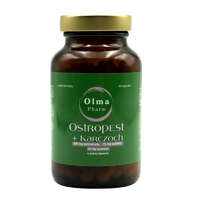 Olma Pharm Ostropest + Karczoch suplement diety 90 kapsułek
